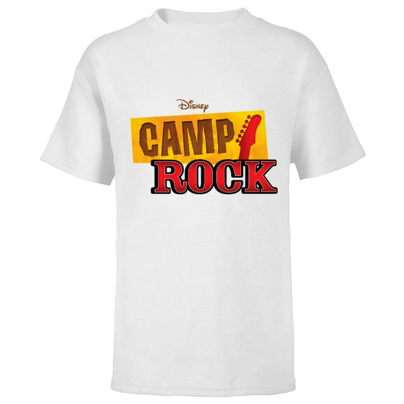 Disney Channel Camp Rock - Short Sleeve T-Shirt for Kids - Customized-White