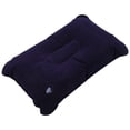 thumbnail image 4 of 2X Almohada Inflable del Aire Plegable Portátil Al Aire Libre Cojín de Doble Cara Azul oscuro, 4 of 8