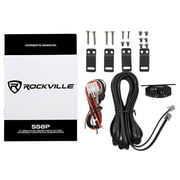 Rockville SS8P 400w 8 Slim Under-Seat Active Powered Car/Truck Subwoofer Sub