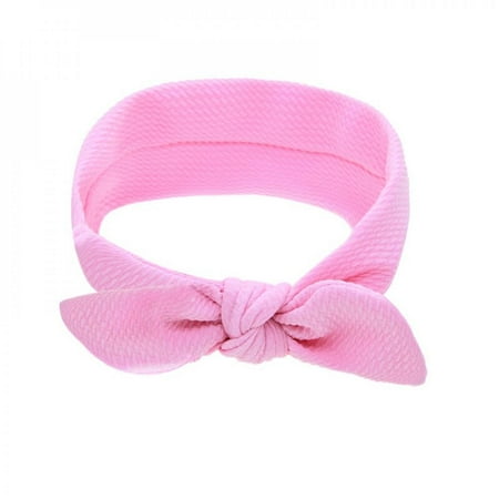 

Clearance!Baby Girl Nylon Headbands Newborn Infant Toddler Hairbands Knotted Children Soft Headwrap Hair Accessories