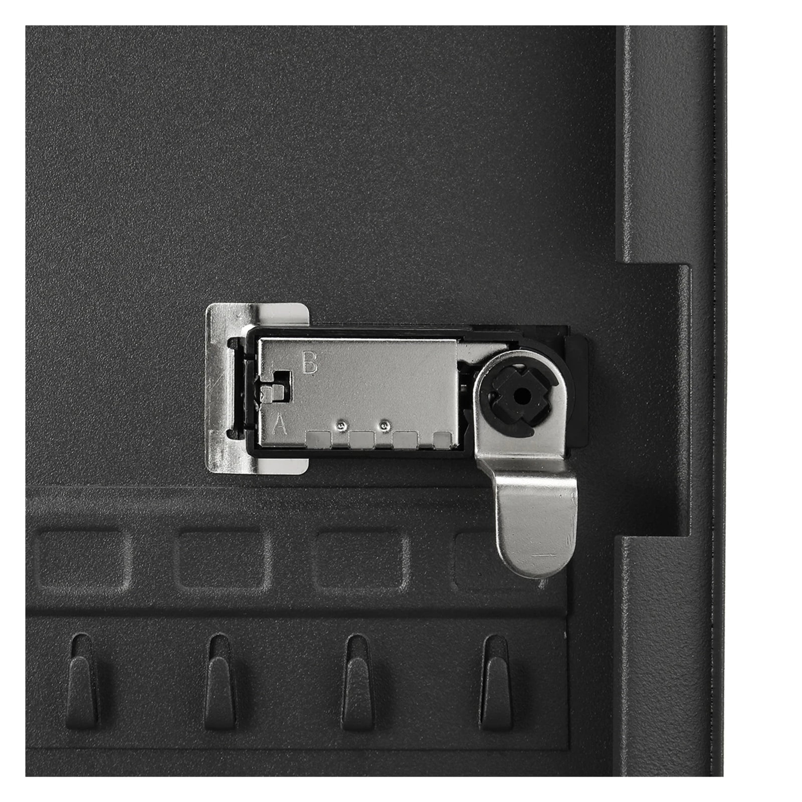Storage Cabinet Car Home Security Lockable Key Safe Box Office Combination Lock Password Wall Mounted Resettable Code Metal ,Prevent Theft