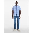 thumbnail image 4 of George Men's and Men's Big and Tall Button Up Poplin Shirt with Short Sleeves, Sizes S-5XL, LT-3XLT, 4 of 5