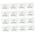 thumbnail image 4 of OULII 1 Set Genuine Congrats Card White Paper for Weddings Friends and Lovers, 4 of 8