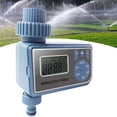 thumbnail image 2 of Sprinkler Timer Digital Water Timer Programmable Single Outlet Auto&Manual Mode Hose Timer ， IP65 Irrigation Controller for Outdoor Yard, Garden, Lawns, 2 of 9