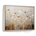 thumbnail image 2 of Designart "Tranquil Scene Of Wildflowers In Full Bloom I" Wildflowers Floater Framed Wall Art Prints, 2 of 5
