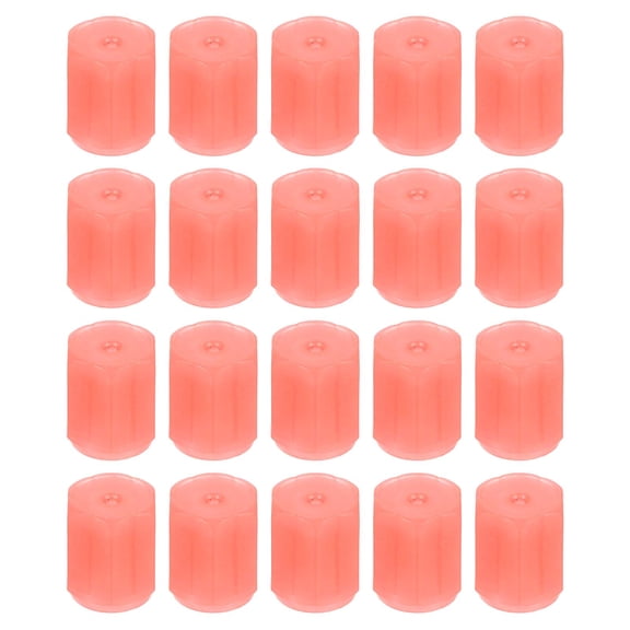 Uxcell Tire Valve Stem Caps, Car Wheel Valve Cap Universal Air Valve Cover Vehicle Exterior Accessories Red