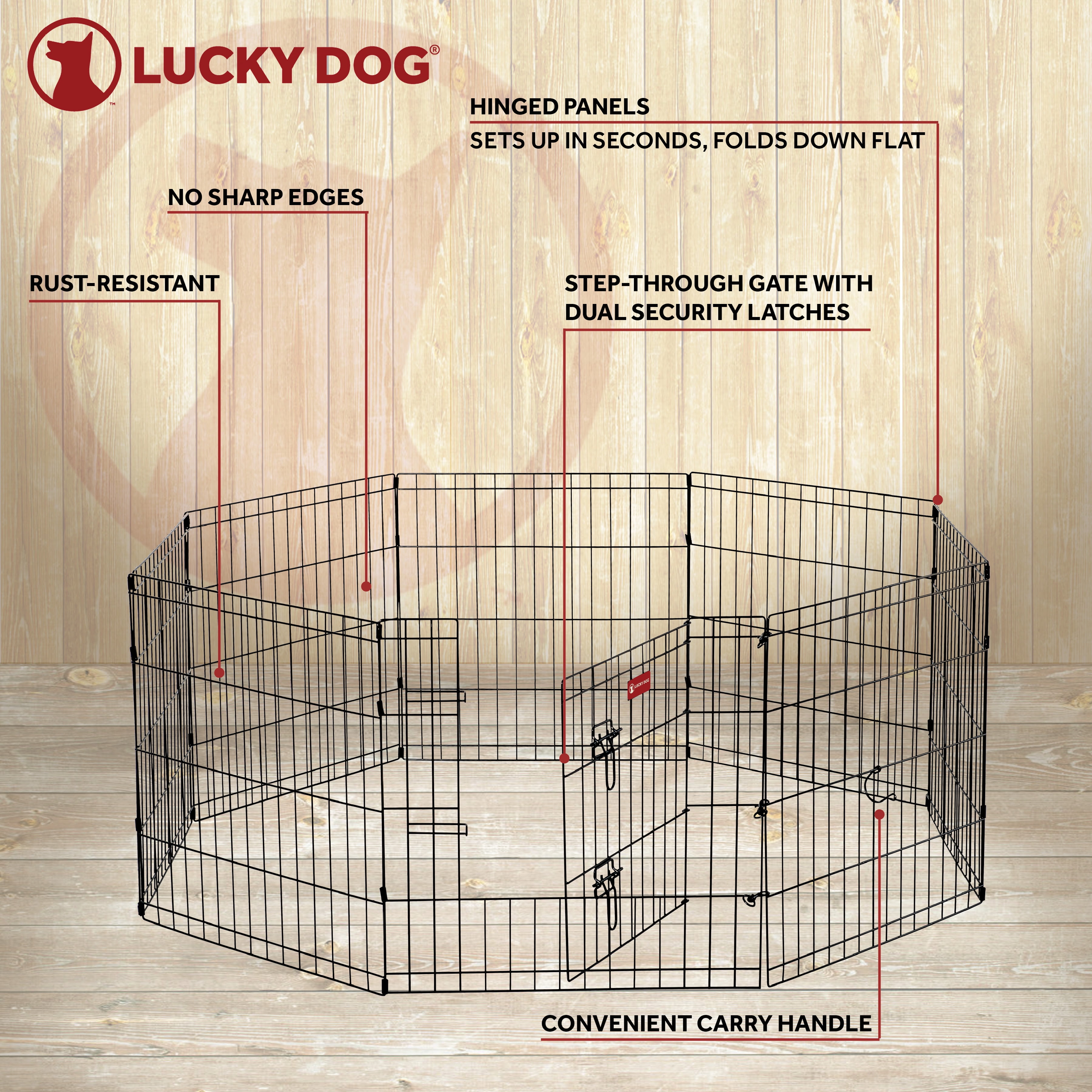 lucky dog exercise pen