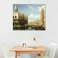 thumbnail image 2 of JEUXUS The Pier, Antonio Canaletto - Canvas OR FINE Print Wall Art, 2 of 4