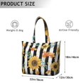 thumbnail image 5 of Sunflower Women's Large Weekend Travel Bag Moving Canvas Handbag Thick Double Layer Beach Weekend Travel Unisex Hospital Maternity Delivery with Toiletry Waterproof, 5 of 5