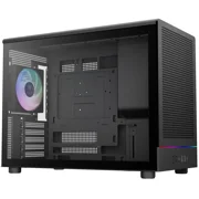 Gamdias ATHENA M4M mini ITX, mATX, micro mesh small form factor PC case, includes 3 PWM fans (Airflow up to 57.56 CFM), fits: 395mm GPU, ATX PSU, and 360mm radiators.