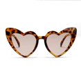 thumbnail image 1 of Sunglasses Heart Sunglasses Women Cat Eye Sun Glasses Retro Love Heart Shaped Glasses zhangyuxiang LED, 1 of 2