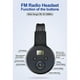thumbnail image 2 of Wireless Radio Headphones FM Radio Headset over Ear Bluetooth Stereo Earphone Headset for Computer Phone, 2 of 5