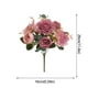 thumbnail image 3 of Flores De Peonía Artificiales Simulación De Rosas Ramos De Boda Flores De Rosa Falsas Flores De Seda Ramo Atado A Mano Rosa, 3 of 8
