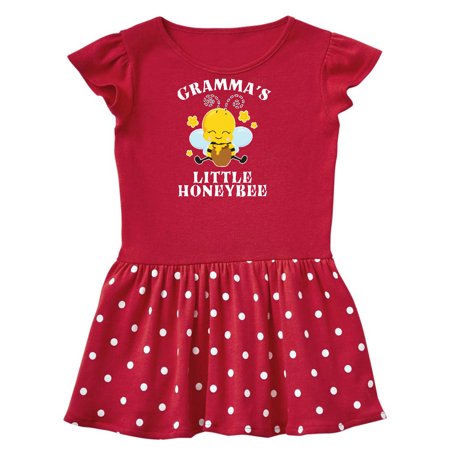 

Inktastic Cute Bee Gramma s Little Honeybee with Stars Gift Toddler Girl Dress