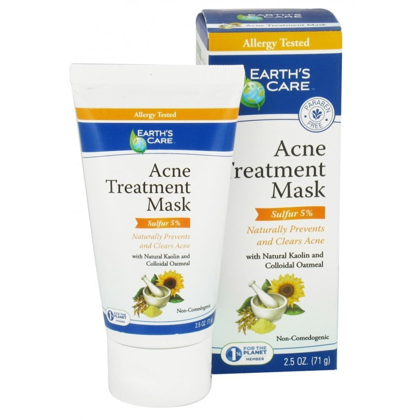 Earth's Care Acne Treatment Mask, 2.5 Oz
