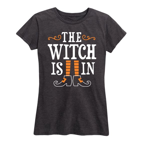 Instant Message - The Witch is In Short Sleeve Graphic T-Shirt