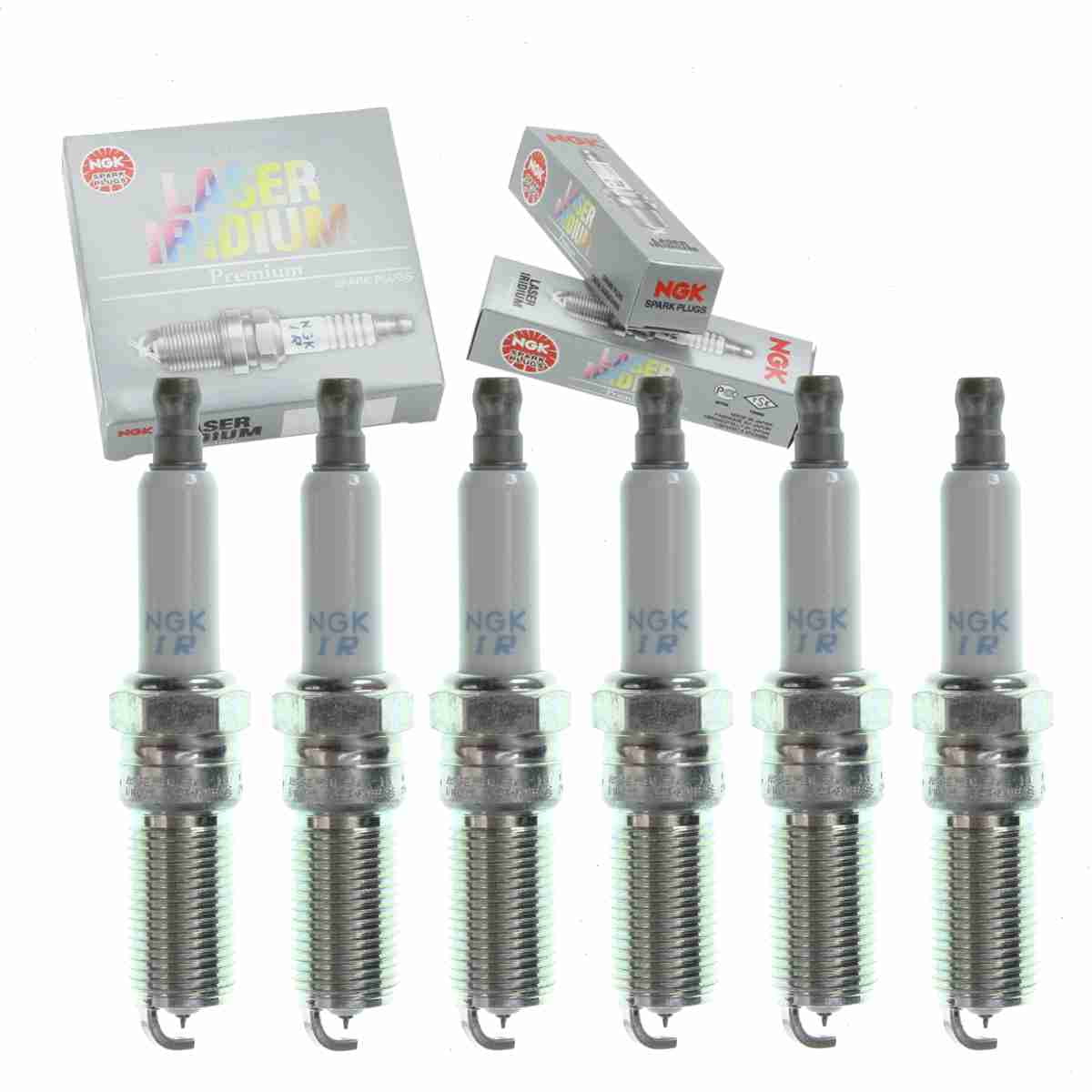 6 pc NGK 4212 Laser Iridium Spark Plugs for 33-889246Q39 33 