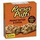 Délices Reese's Puffs Barres de céréales à saveur de beurre d'arachide et cacao 120 g – image 1 sur 5