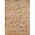 thumbnail image 2 of HomeRoots 367096 94 x 126 in. Taupe Olefin Oversize Rug, 2 of 2