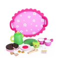 thumbnail image 2 of Free Shipping Kids Tea Set Combination Children Wooden Toy with Lovely Small Square Table Fancy Simulation Play House Girl‘s Toy, 2 of 6