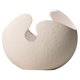 thumbnail image 3 of Florero de cerámica blanca Adornos Moderno Simple Europeo Suave Decoración para el hogar Muebles para la sala Florero Decoración para el hogar. Afortunado Sencillez, 3 of 5