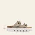 thumbnail image 5 of DREAM PAIRS Women's Platform Sandals Wedge Chunky Heel Slip-on Comfort Slides with Arch Support Cork Footbed Adjustable Buckle Summer Slide Sandals, 5 of 8