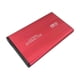 thumbnail image 1 of Caja de Disco Duro Externo Sidaley Plug and Play Aleación Rojo, 1 of 6