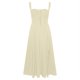 thumbnail image 3 of Puntoco Vestidos Mujer Verano Moda Mujer Verano Sólido V-Cuello Sin Mangas Suelto Sin Mangas Vestido De Tirantes, 3 of 8