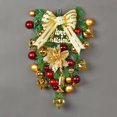 thumbnail image 3 of Christmas Teardrop Swag, Artificial Berries Door Swag with Balls Ornaments, Decoration Swag for Xmas Holiday Wall Door Window Home Decoration(Red), 3 of 7