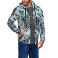 thumbnail image 2 of Honeii Butterflies Skull Bows Print Hoodies for Men, Pullover & Full Zip, Breathable Zip up Hoodie, Sweatshirt-Large, 2 of 5