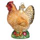 thumbnail image 2 of Adornos navideños Old World Christmas Pollo De Primavera, 2 of 2