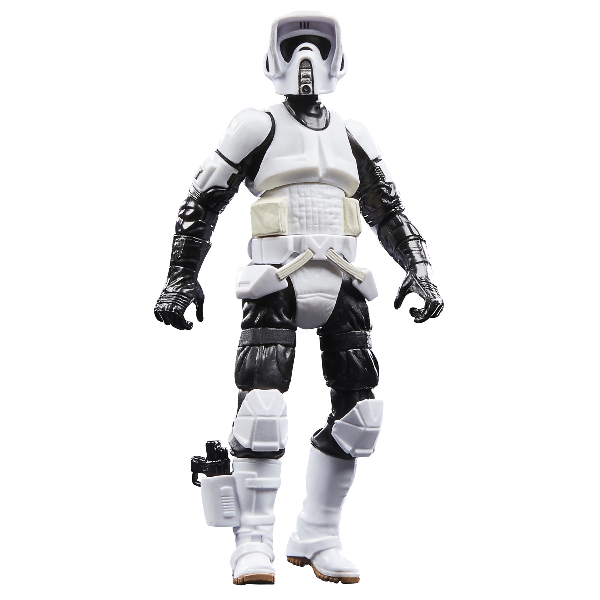 Star Wars The Vintage Collection Brown Speeder Bike Vehicle & White Scout Trooper Action Figure (3.75”)