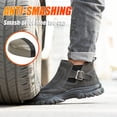 thumbnail image 5 of AUXDIQ Steel Toe Work Boots for Men Women Non Slip Industrial Safety Shoes for Construction, 5 of 5