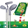 thumbnail image 1 of Juego de juguetes de golf RCROKS para niños pequeños 3 en 1 para 3 a 8 años, 1 of 7