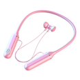 thumbnail image 2 of Hybrid Active Noise Cancelling Wireless Earbuds, 6 Mics ENC Clear Call, IPX8 Waterproof, in Ear Bluetooth 5.3 Headphones Stereo Bass Ear Buds 59H Playtime with LED Display 32 EQs via APP - Pink, 2 of 9