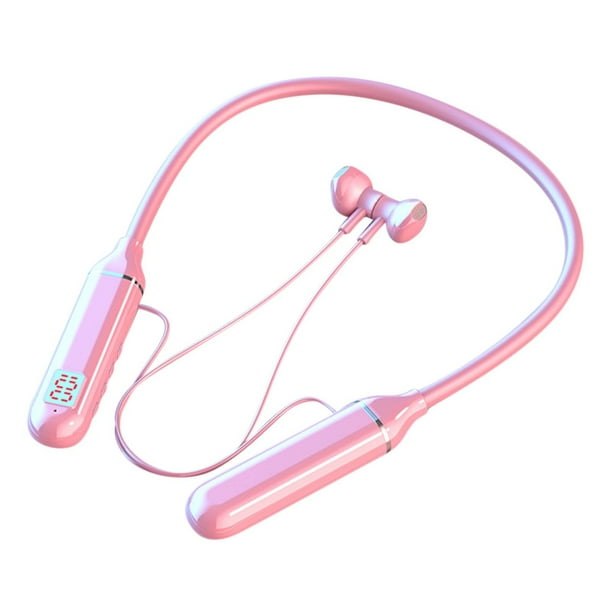 Auriculares Inalámbricos Bluetooth Auriculares Inalámbricos Bluetooth con Suspensión Del Cuello Y Reducción de Ruido, Auriculares Deportivos, Auriculares con Micrófono Auriculares Inalámbricos Bluetoo