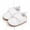 White, variant on piuwrlz Antis Slip Shoes For Toddler Girls Baobao Shoes Prewalker Soft Antiskid Soft Sole Babys Shoe Coffee Size 11