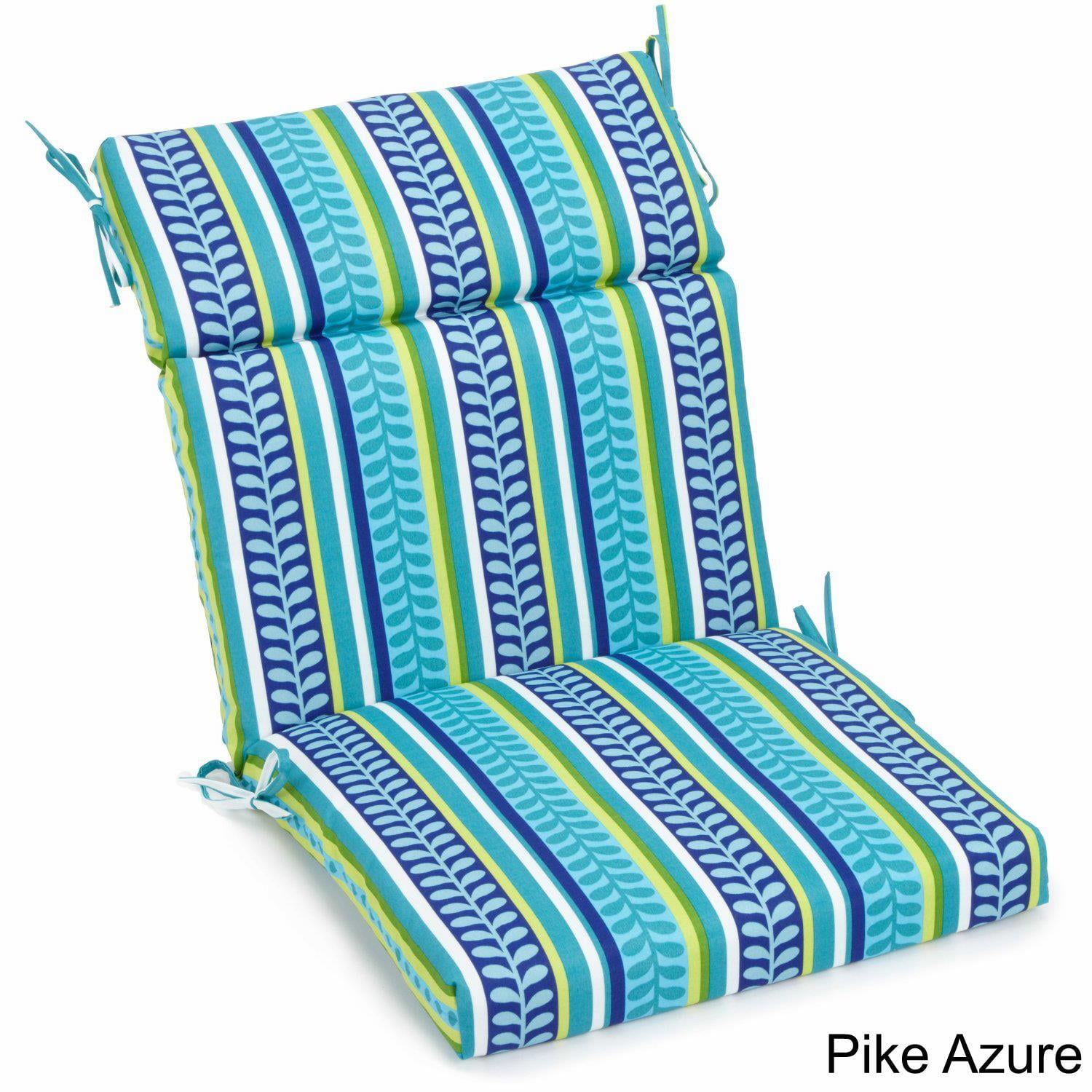 22-inch by 45-inch Spun Polyester Outdoor Squared Seat/Back Chair