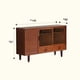 thumbnail image 1 of Display Cabinet Sideboard Wood Shelves Pantry Vitrin Sideboard Luxury Living Room Muebles Para Casa Kitchen Furniture YN50SB My Lux Decor Round, 1 of 26