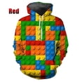 thumbnail image 2 of Sudadera con capucha con estampado 3D de bloques de construcción para hombre y mujer, sudaderas con capucha de gran tamaño, sudaderas casuales de moda, 2 of 5
