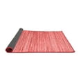 thumbnail image 2 of Ahgly Company Indoor Square Abstract Red Contemporary Area Rugs, 5' Square, 2 of 4