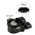 thumbnail image 3 of Unique Bargains Vehicle Black Car Throttle Position Sensor Replacement A22-661-J03 for Nissan Patrol, 3 of 6