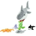 thumbnail image 6 of MaoGoLan Giant Stuffed Animal 23" White Shark with 5 Little Sea Creatures Plush Toy, 6 of 11