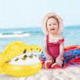 thumbnail image 5 of Flotador de piscina para bebé, tiburón, piscina para bebé, anillo de natación con sombrilla, dosel inflable, flotador de natación para bebé para niños de 6 a 36 meses, 5 of 5