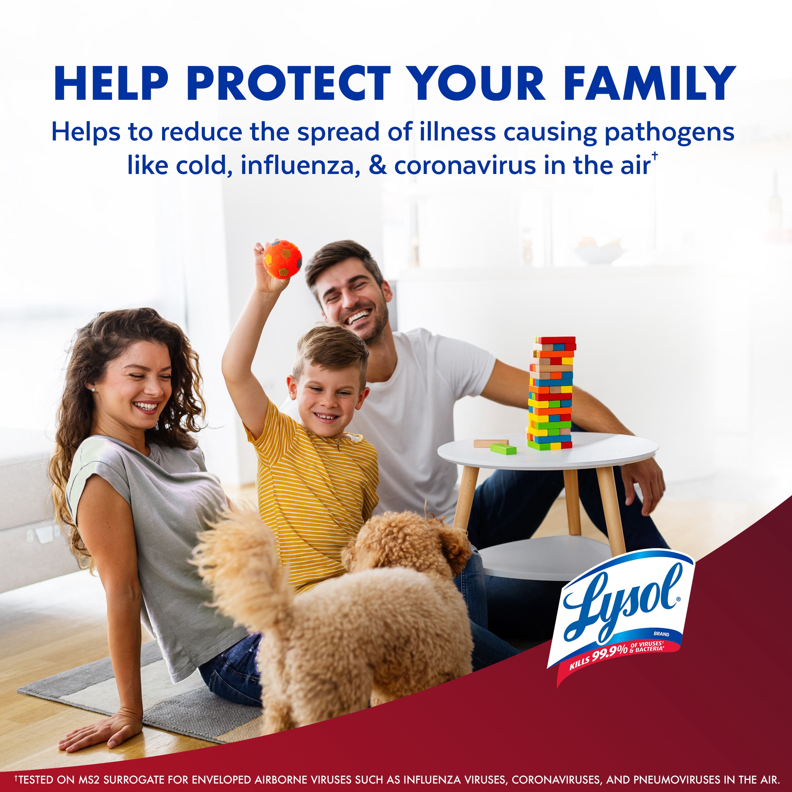 (3 pack) Lysol Air Sanitizer Spray for Air Sanitization and Bacterial Odor Elimination, Air Freshener Alternative, Berry Burst Scent, 10 oz