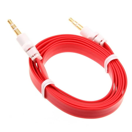 3.5mm Aux Cable Adapter Car Stereo Aux-in Audio Cord Speaker Jack Wire X2W for Samsung Galaxy Tab S 10.5 SM-T800 Sky S9 Plus S8 Plus S6 S10 Plus XCover FieldPro S7 Active 4 NOOK 10.1 (SM-T530)