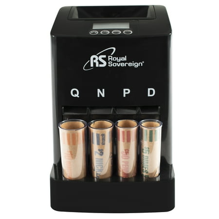 Royal Sovereign One Row Digital Coin Counter, DCB-275D