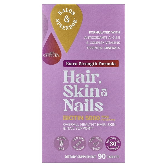 21st Century Hair, Skin & Nails, 90 Tablets