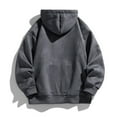 thumbnail image 4 of Vedolay Mens Hoodies Pullover Long Sleeve Sweatshirt Hoodies Tops Sport Tracksuits Casual Dark Gray,XL, 4 of 4