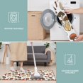 thumbnail image 6 of Colorful Mushroom Group White Pattern Kitchen Rugs Sets Of 3,Kitchen Runner Rugs Non Skid Washable,Decorative Kitchen Floor Mats for Kitchen,Sink,Laundry,17"x30"+ 17"x47" + 17"x59", 6 of 6